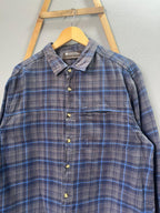 Mountain Warehouse Flannel Shirt | Full Sleeves |Korean-Inspired Oversized Fit | Lightweight Summer Wear | Men Women | Online Shopping