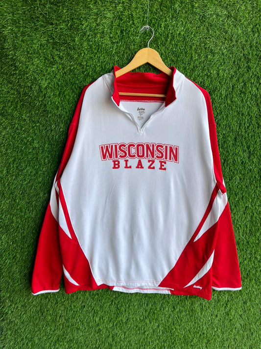 Track Jacket Wisconsin Blaze Jersey |Vintage Oversized Streetwear | Men Women |  Online Shopping