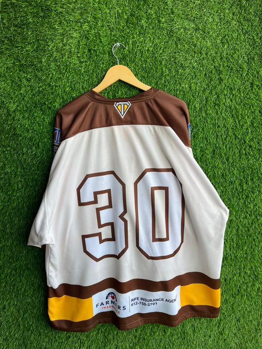 ICEHOCKEY Red Black Jersey |Vintage Oversized Streetwear | Men Women |  Online Shopping