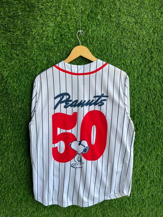MLB Peanuts 1950 Jersey |Vintage Oversized Streetwear | Men Women |  Online Shopping