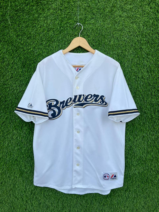 MLB BREWERS Jersey |Vintage Oversized Streetwear | Men Women |  Online Shopping