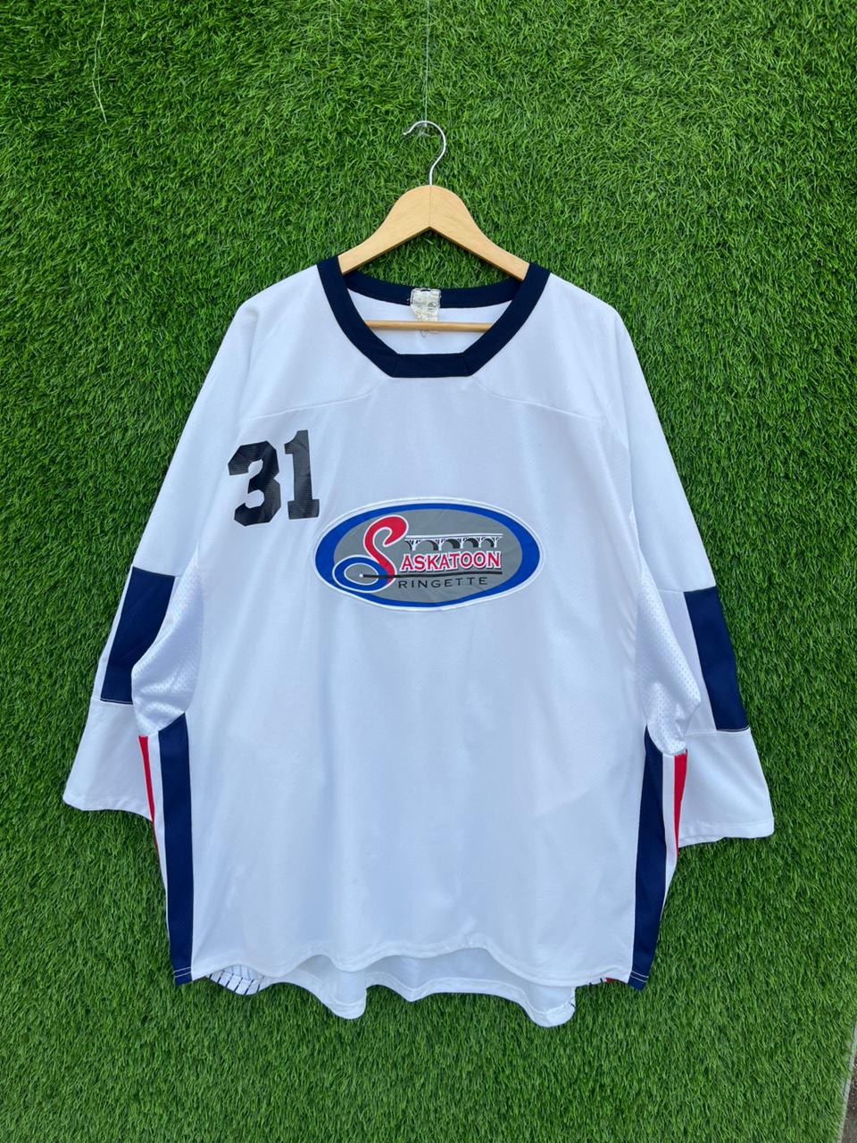 ICEHOCKEY Saskatoon 31 Jersey |Vintage Oversized Streetwear | Men Women |  Online Shopping