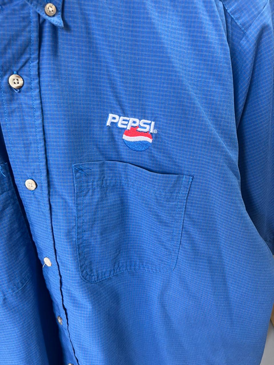 Wear Guard Pepsi Shirt | Short Sleeves |Korean-Inspired Oversized Fit | Lightweight Summer Wear | Men Women | Online Shopping