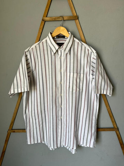 The Arrow Company Shirt  | Short / Half Sleeves |Korean-Inspired Oversized Fit | Lightweight Summer Wear | Men Women | Online Shopping