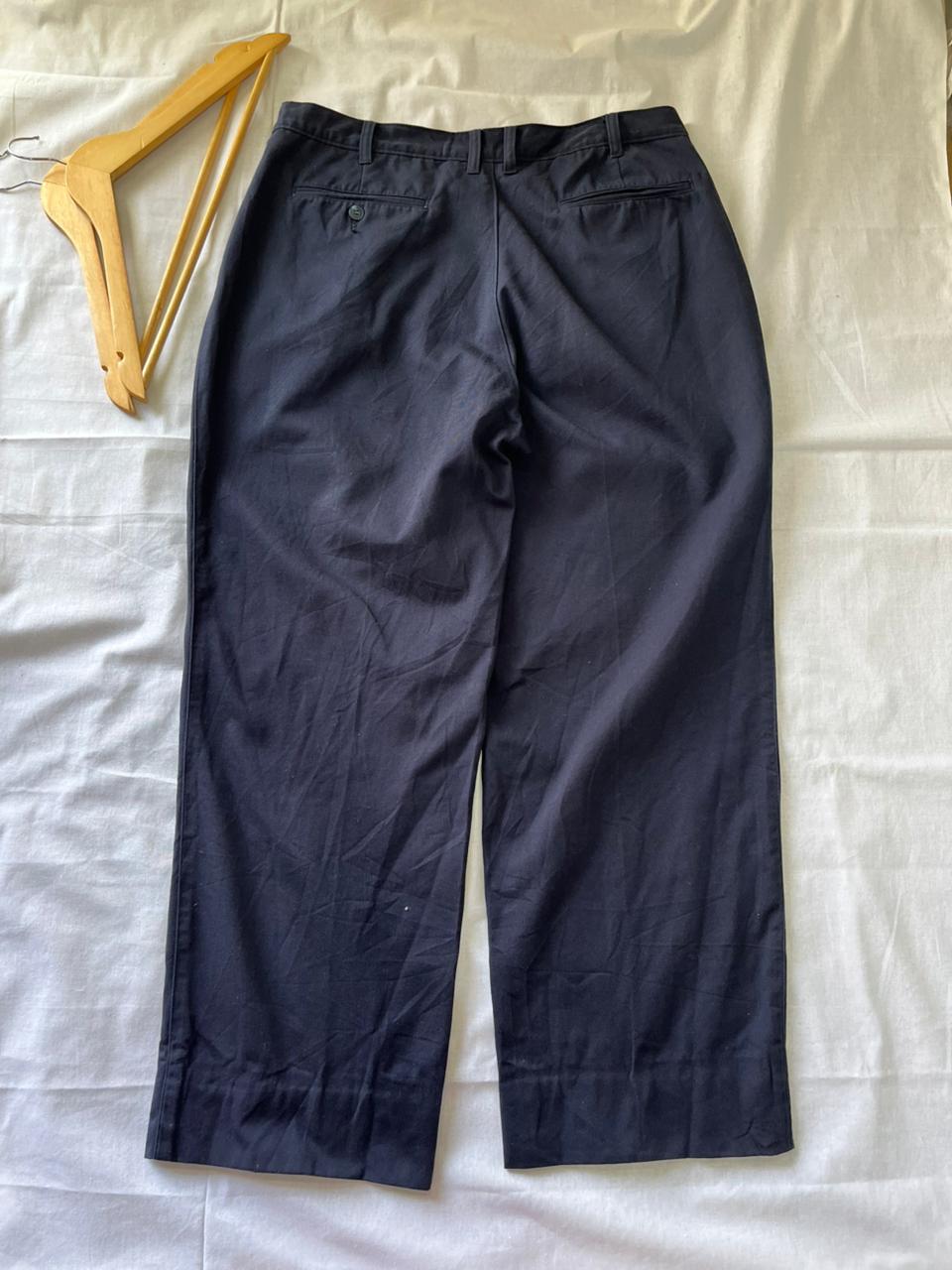 Doubled Pleated Relaxed Fit Trousers | Everyday Wear Pants | Smart Casual Style | Men Women | Online Shopping