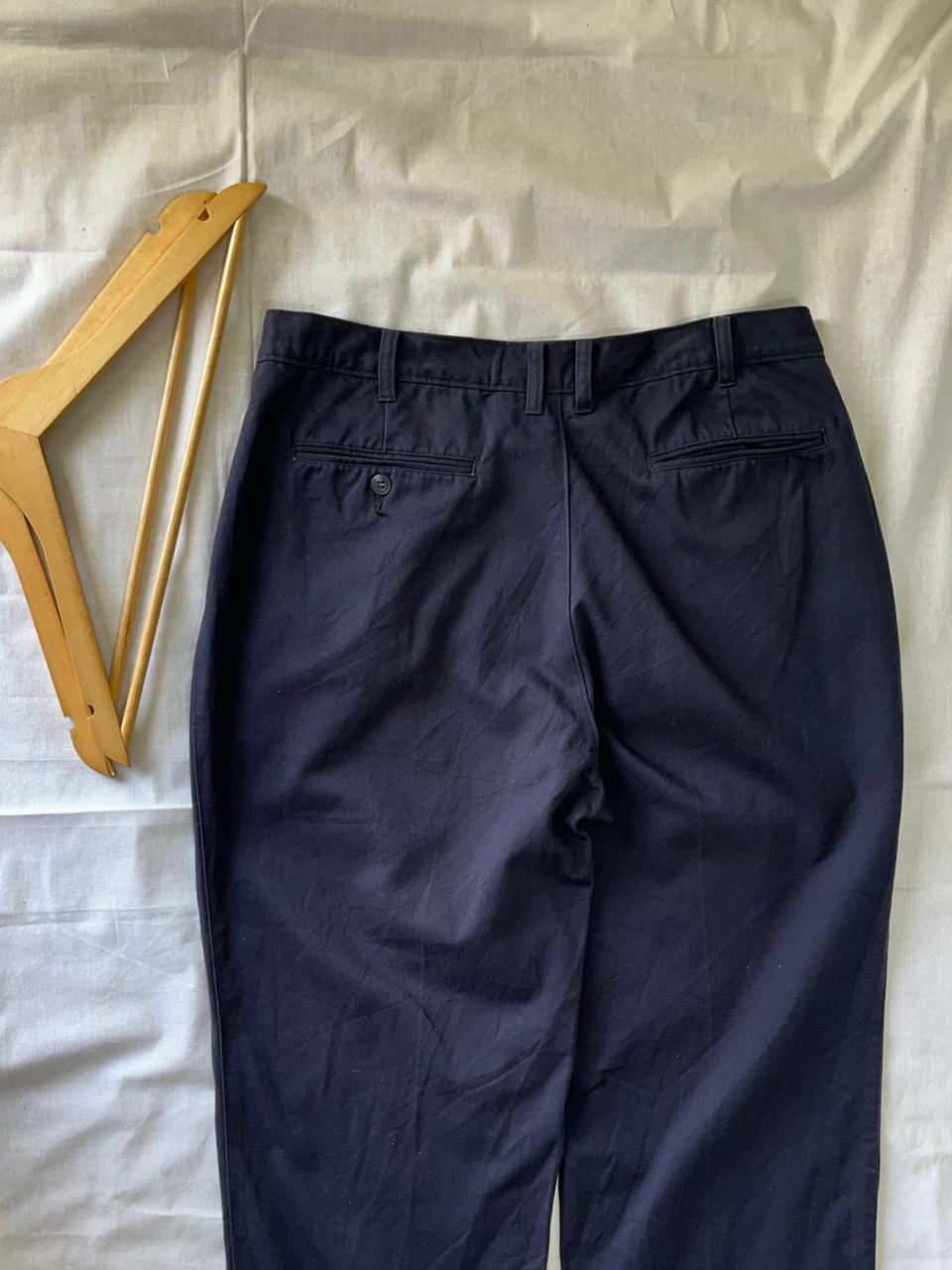 Doubled Pleated Relaxed Fit Trousers | Everyday Wear Pants | Smart Casual Style | Men Women | Online Shopping