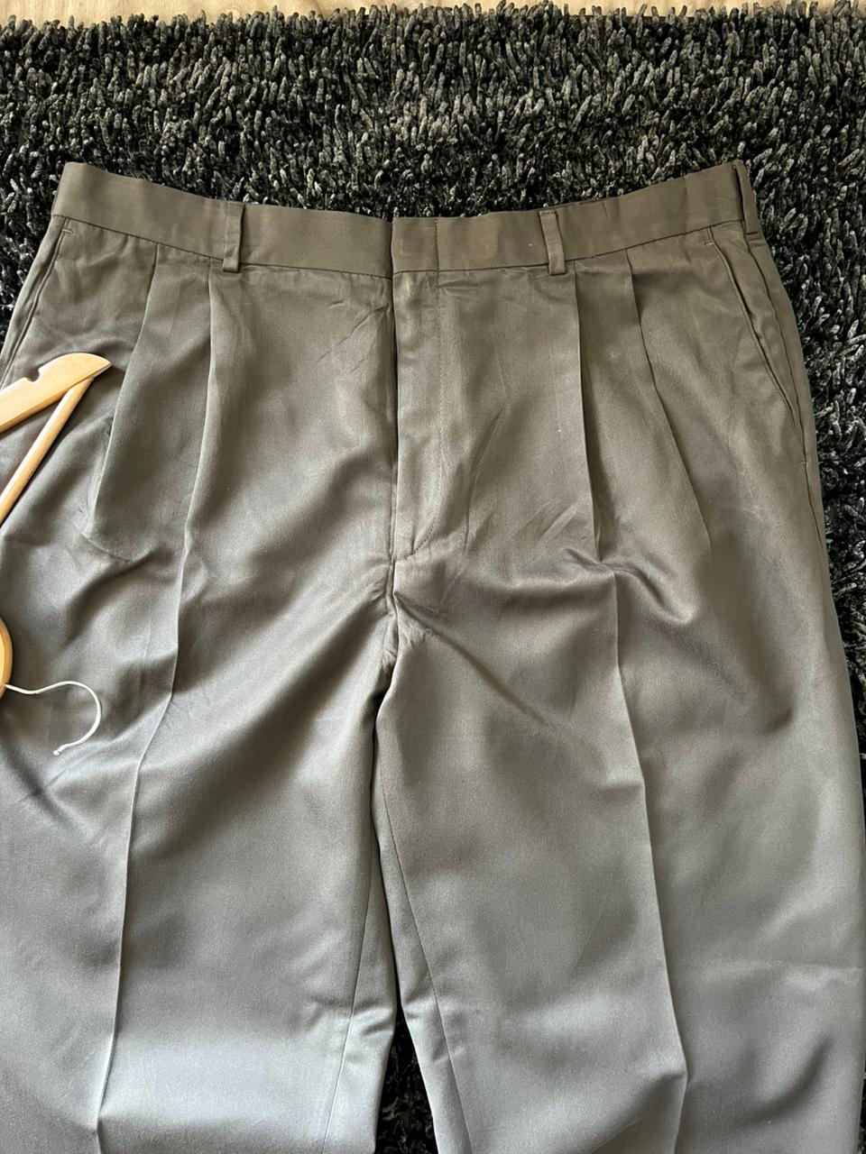Savane Relaxed Fit Trousers | Double Pleated | Everyday Wear Pants | Smart Casual Style | Men Women | Online Shopping