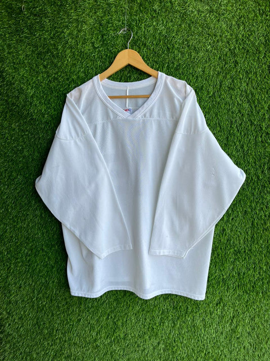 ICEHOCKEY Plain White 15 Jersey |Vintage Oversized Streetwear | Men Women |  Online Shopping