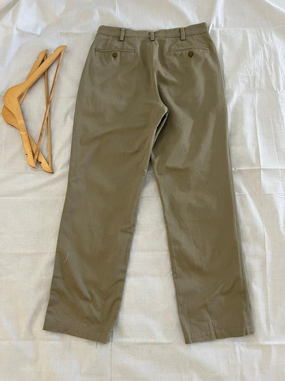Topavlu Relaxed Fit Trousers | Double Pleated | Everyday Wear Pants | Smart Casual Style | Men Women | Online Shopping