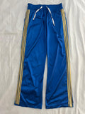 Blue Track Pant with 3 golden stripes | Everyday Sportswear | Streetwear Style | Men Women | Online Shopping