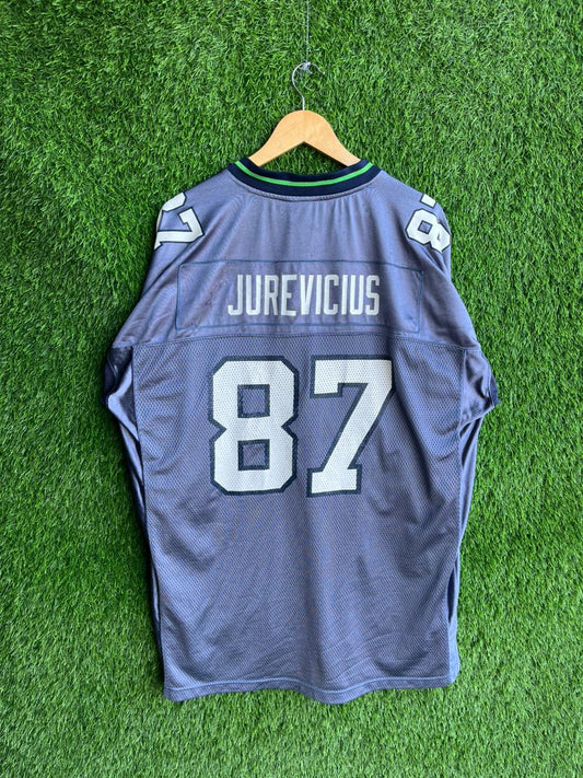 NFL Seahawks 87 JureviciusJersey |Vintage Oversized Streetwear | Men Women |  Online Shopping