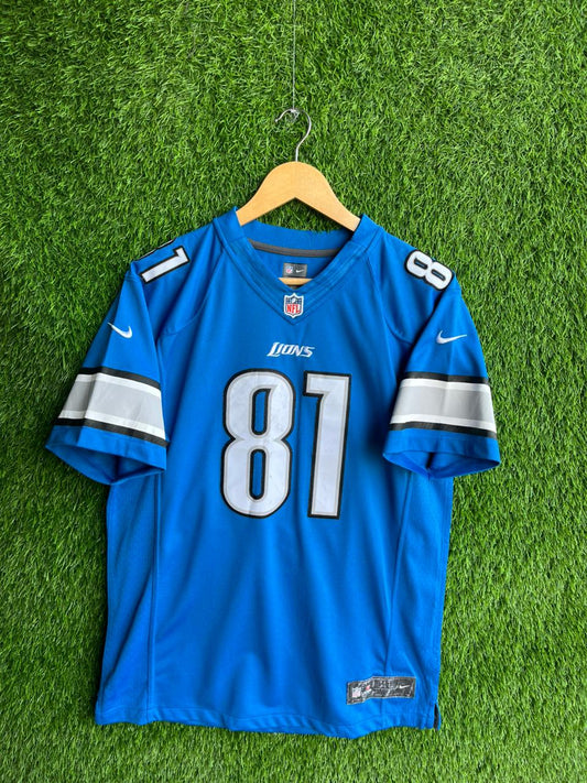 NFL Lions 81 Johnson Jersey |Vintage Oversized Streetwear | Men Women |  Online Shopping