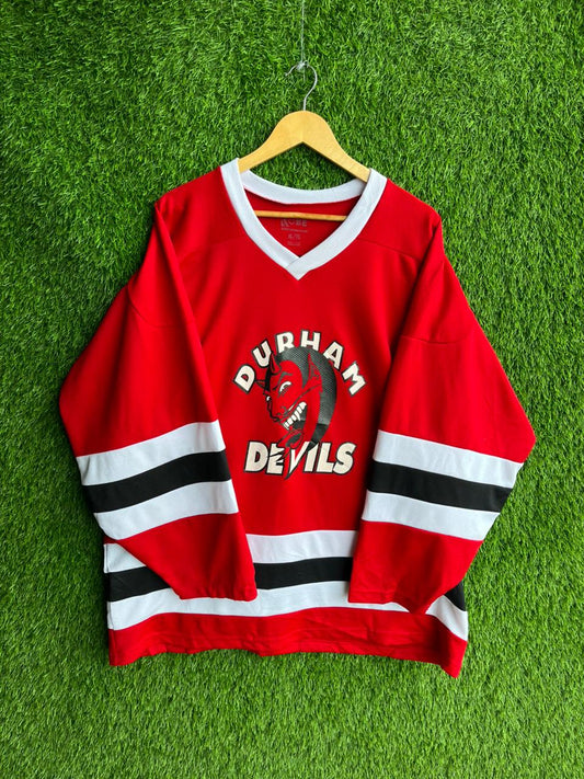 ICE HOCKEY DURHAM DEVILS Jersey |Vintage Oversized Streetwear | Men Women |  Online Shopping