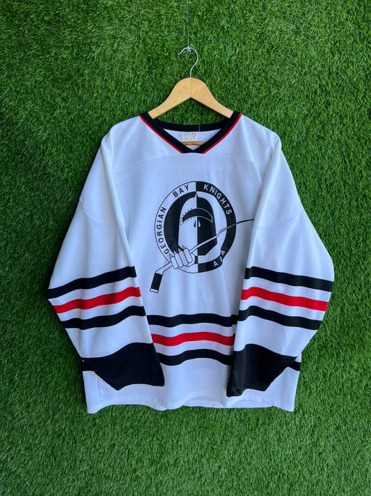 ICEHOCKEY GEORGIAN BAY KNIGHTS Jersey |Vintage Oversized Streetwear | Men Women |  Online Shopping