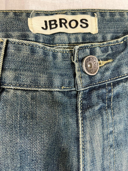 JBROS Vintage Blue Jeans | Pre-Owned Streetwear Denim|  Men Women | Unisex  | Online Shopping