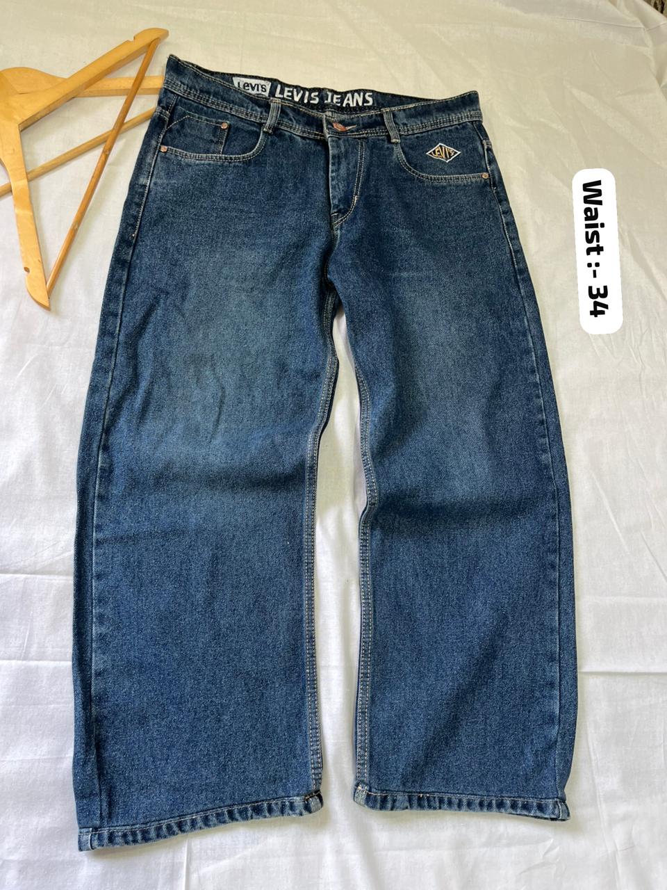 LEVIS Vintage Blue Jeans | Pre-Owned Streetwear Denim|  Men Women | Unisex  | Online Shopping