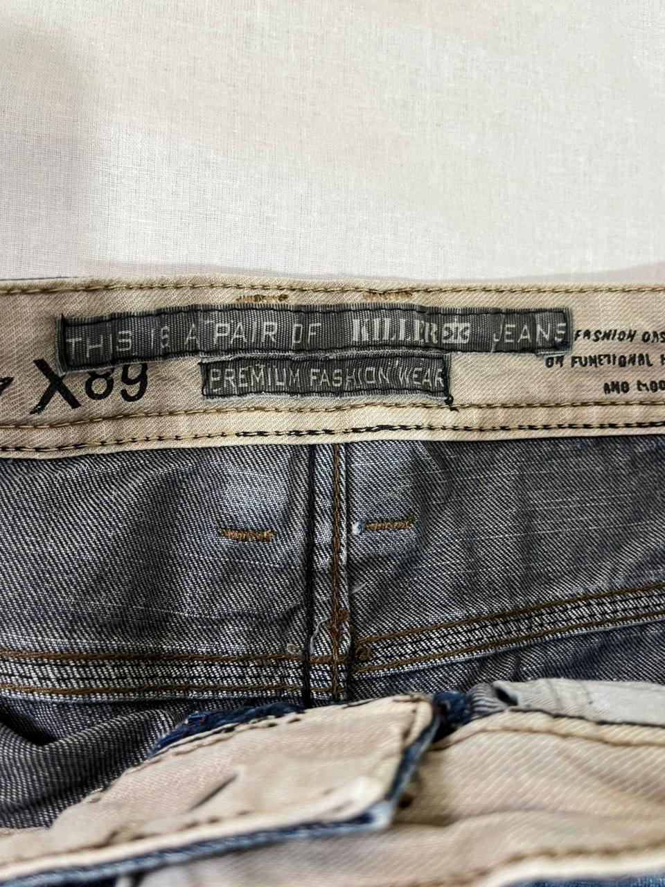 KILLER Vintage Blue Jeans | Pre-Owned Streetwear Denim|  Men Women | Unisex  | Online Shopping