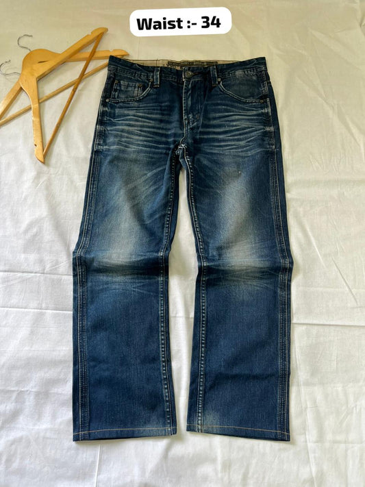 KILLER Vintage Blue Jeans | Pre-Owned Streetwear Denim|  Men Women | Unisex  | Online Shopping