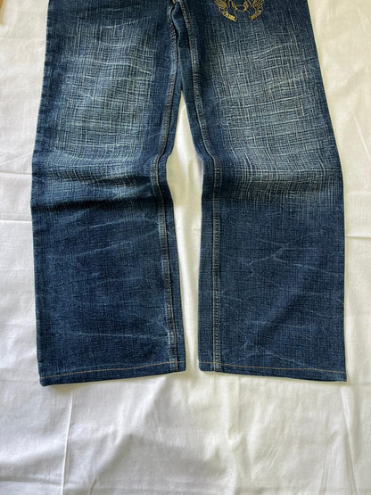 DUDE Vintage Blue Jeans | Pre-Owned Streetwear Denim|  Men Women | Unisex  | Online Shopping