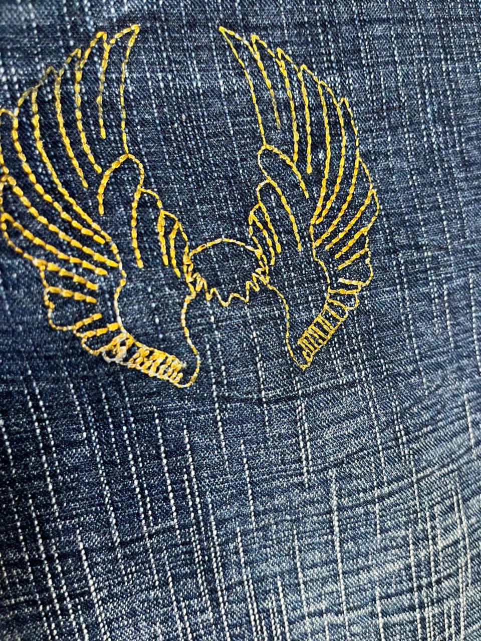 DUDE Vintage Blue Jeans | Pre-Owned Streetwear Denim|  Men Women | Unisex  | Online Shopping