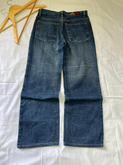 DUDE Vintage Blue Jeans | Pre-Owned Streetwear Denim|  Men Women | Unisex  | Online Shopping