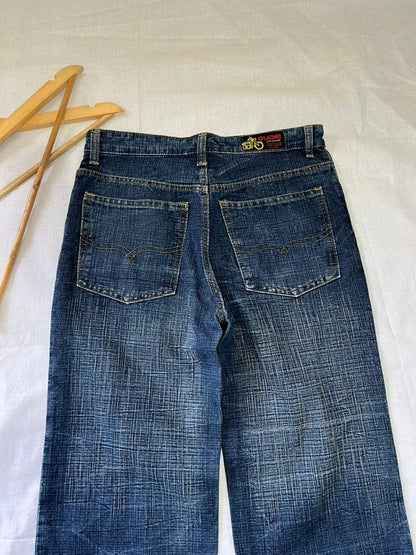 DUDE Vintage Blue Jeans | Pre-Owned Streetwear Denim|  Men Women | Unisex  | Online Shopping