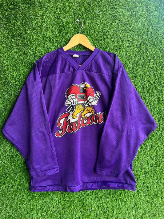 Ice hockey Falcons 18  Jersey |Vintage Oversized Streetwear | Men Women |  Online Shopping