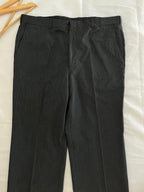 GREY POLYESTER FORMAL Trousers || Everyday Wear Pants | Smart Casual Style | Men Women | Online Shopping