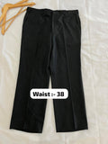 GREY POLYESTER FORMAL Trousers || Everyday Wear Pants | Smart Casual Style | Men Women | Online Shopping