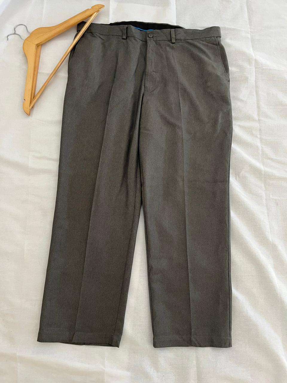Haggar Formal Trousers |single pleated | Everyday Wear Pants | Smart Casual Style | Men Women | Online Shopping