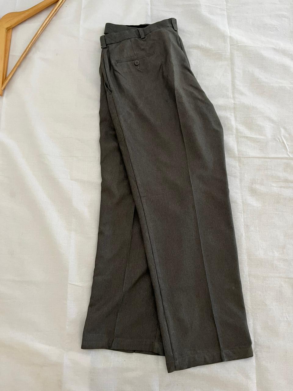 Haggar Formal Trousers |single pleated | Everyday Wear Pants | Smart Casual Style | Men Women | Online Shopping