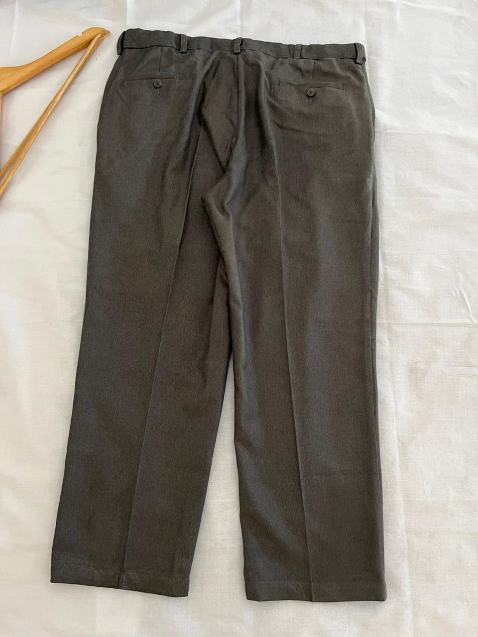 Haggar Formal Trousers |single pleated | Everyday Wear Pants | Smart Casual Style | Men Women | Online Shopping