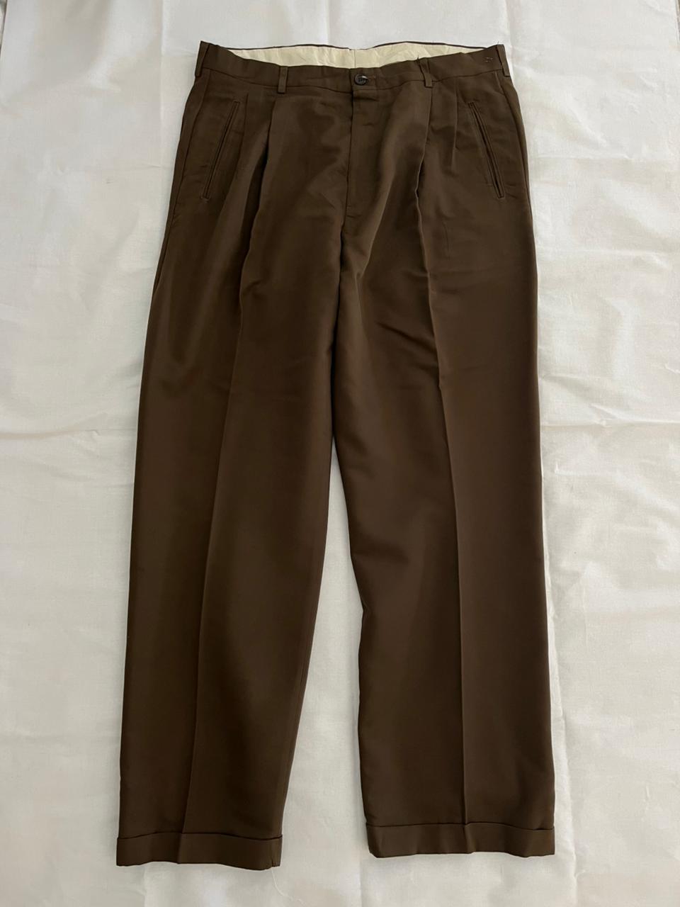 Haggar Formal Trousers | Double pleated | Everyday Wear Pants | Smart Casual Style | Men Women | Online Shopping