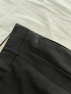 Light black Trousers |Double pleated | Everyday Wear Pants | Smart Casual Style | Men Women | Online Shopping
