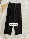 Light black Trousers |Double pleated | Everyday Wear Pants | Smart Casual Style | Men Women | Online Shopping