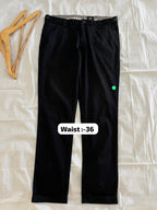 Selected denim Cotton Trousers | Everyday Wear Pants | Smart Casual Style | Men Women | Online Shopping