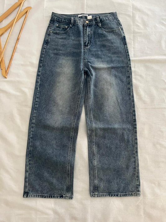 Milk Tea Vintage Blue Jeans | Pre-Owned Streetwear Denim