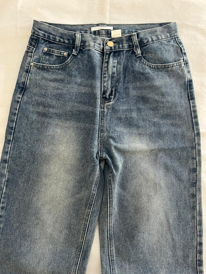 Milk Tea Vintage Blue Jeans | Pre-Owned Streetwear Denim