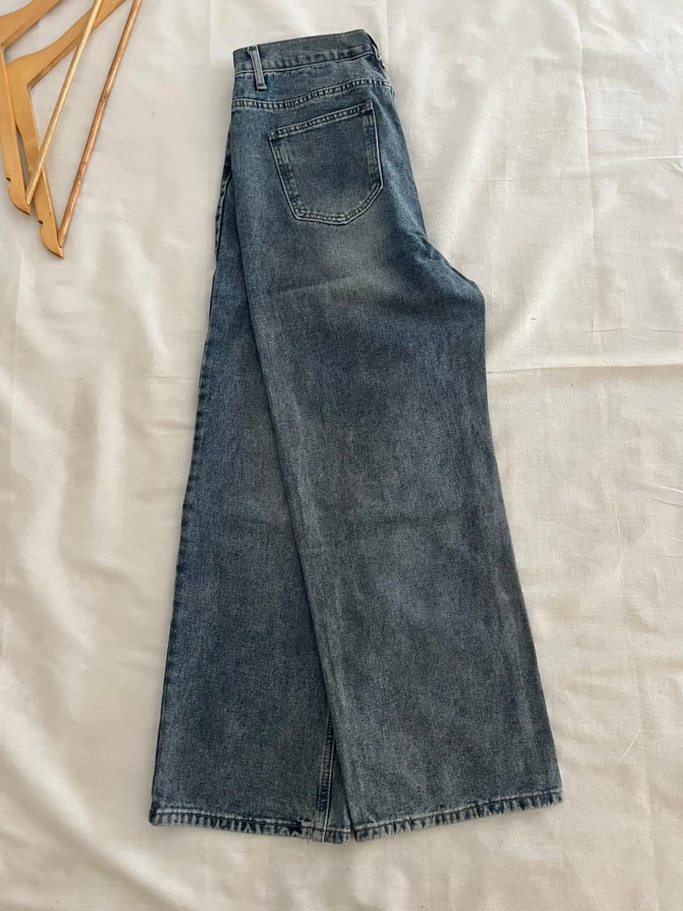 Milk Tea Vintage Blue Jeans | Pre-Owned Streetwear Denim