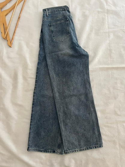 Milk Tea Vintage Blue Jeans | Pre-Owned Streetwear Denim