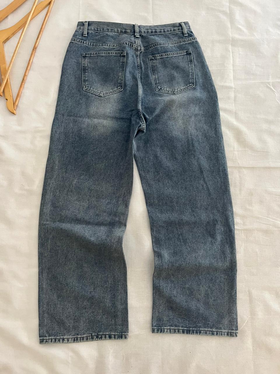 Milk Tea Vintage Blue Jeans | Pre-Owned Streetwear Denim