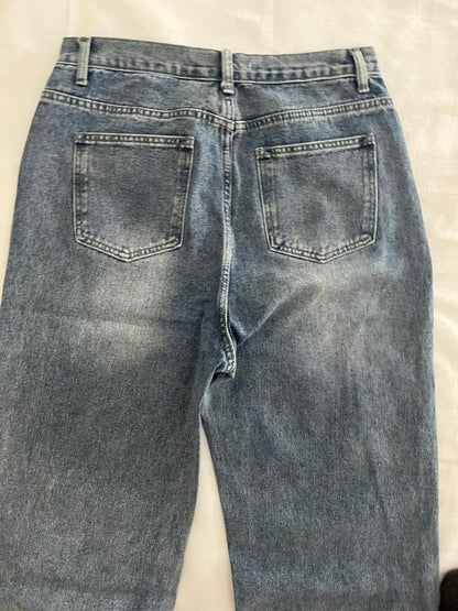 Milk Tea Vintage Blue Jeans | Pre-Owned Streetwear Denim