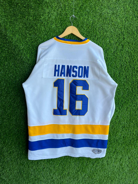 Ice hockey Chiefs Hanson 16  Jersey |Vintage Oversized Streetwear | Men Women |  Online Shopping
