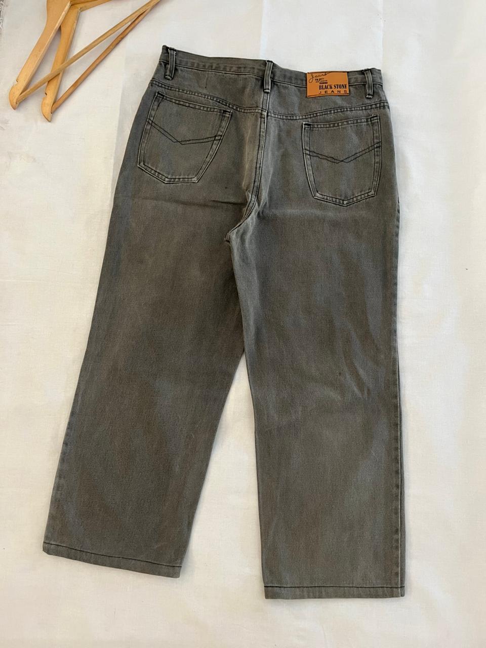 BLACK STONE Vintage Blue Jeans | Pre-Owned Streetwear Denim