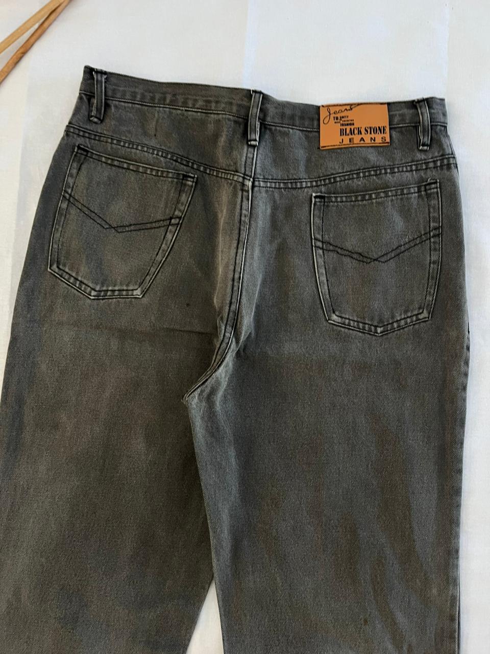 BLACK STONE Vintage Blue Jeans | Pre-Owned Streetwear Denim