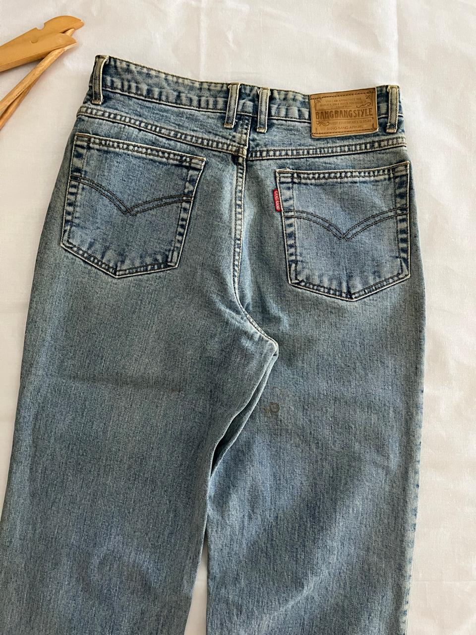 BANG BANG Vintage Blue Jeans | Pre-Owned Streetwear Denim