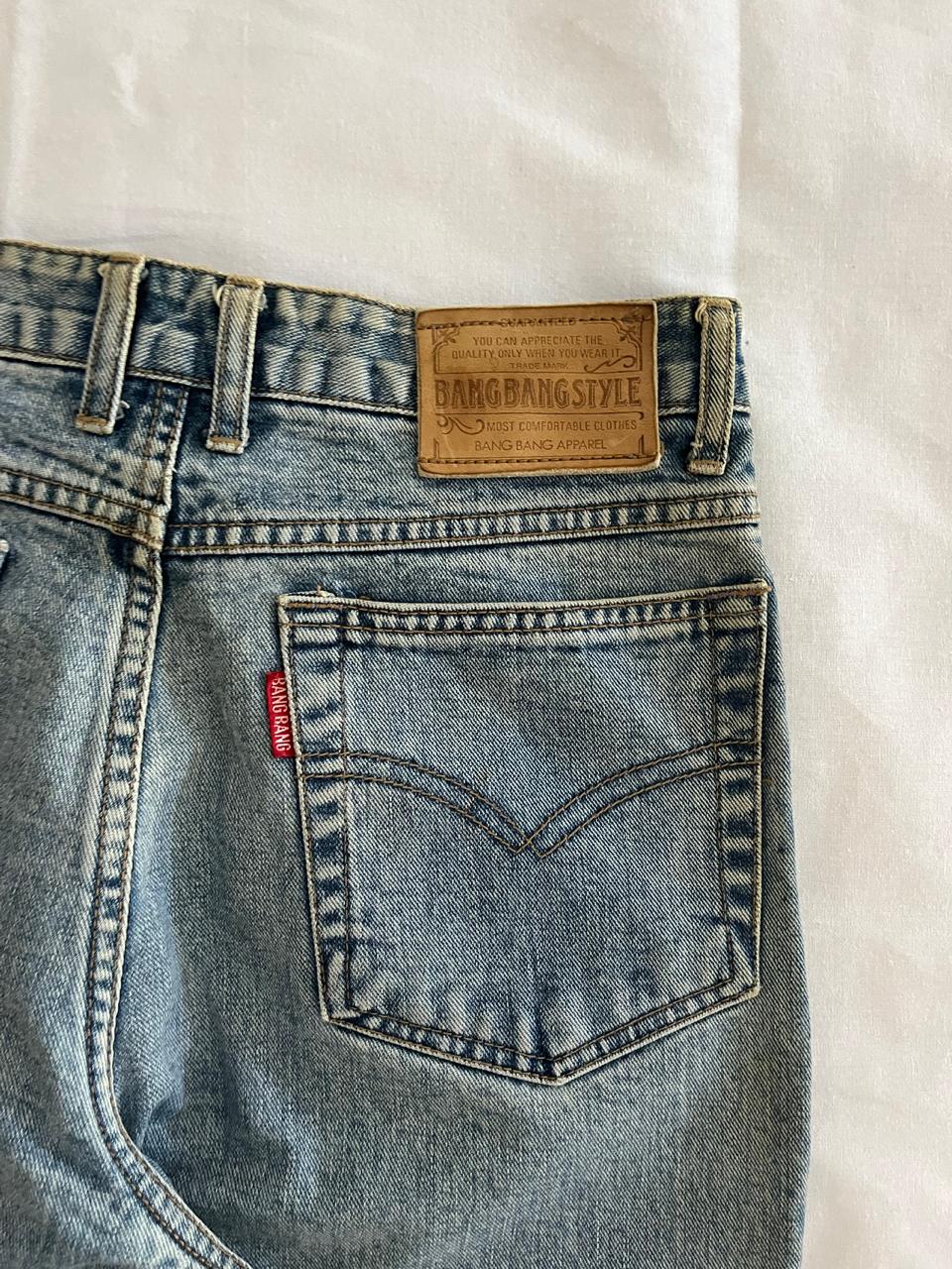 BANG BANG Vintage Blue Jeans | Pre-Owned Streetwear Denim