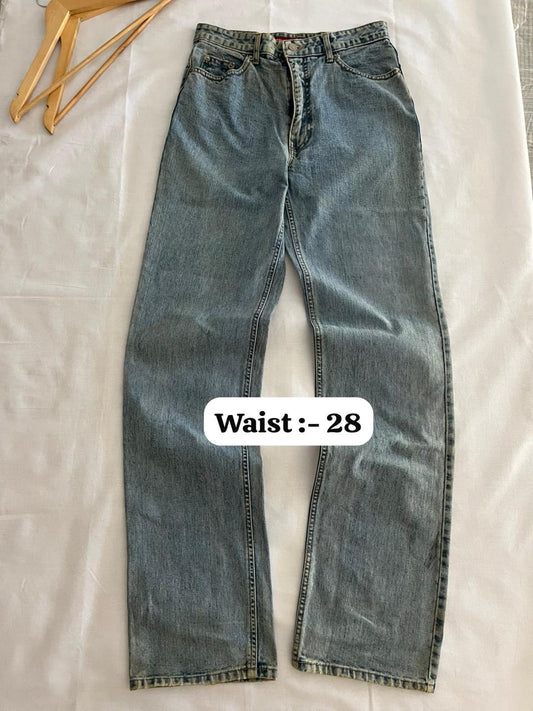 BANG BANG Vintage Blue Jeans | Pre-Owned Streetwear Denim