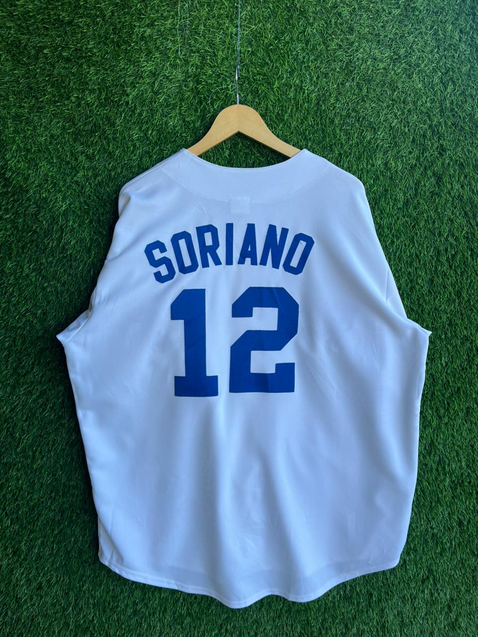 MLB Rangers soriano 12 Jersey |Vintage Oversized Streetwear | Men Women |  Online Shopping