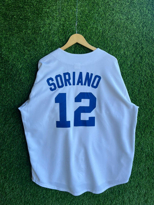 MLB Rangers soriano 12 Jersey |Vintage Oversized Streetwear | Men Women |  Online Shopping